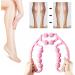 Buy Pink Rose Leg Massage Roller - Manual Cellulite & Muscle Relaxation Tool for Sore Muscles | International Shipping Available - Buy Online on GoSupps.com
