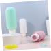 FRCOLOR Shampoo Silica gel travel s for toiletries travel size travel shampoo s travel shampoo containers squeezable silicon tubes flexible pp Miss outdoor squeeze Travel - Buy Online on GoSupps.com