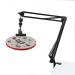 Embroidery Hoop Holder - Adjustable Embroidery Hoop Stand  Metal Embroidery Stand Folding Embroidery Stand Cross Stitch Stand 360 Hoop Spin knob Suitable for Phone Holder.