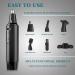 Professional Nose Hair Trimmer - Painless 3-in-1 Ear Nose Eyebrow & Facial Trimmer for Men & Women - Waterproof Dual Edge Blades - Black - Buy Online on GoSupps.com