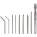 AConnet 9 PCS Stainless Steel Paracord Needles & Smoothing Tool Box - Ideal for 275-550 Cord Weaving and Bracelet Making - Buy Online on GoSupps.com