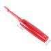 Chuncin Soft Toothbrush - Eco-Friendly Travel Toothbrush with Round Handle & Soft Bristles for Men & Women (Red) - Buy Online on GoSupps.com