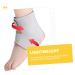 Healeved Ankle Sleeve Compression Brace for Men & Women - Arch Support 8.3x4.8cm Grey Ankle Protector - Buy Online on GoSupps.com
