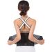 Summer Lumbar Spine Belt for Back Pain Relief | Support for Herniated Disc Sciatica Scoliosis - Available in Black (XL XXL) - Buy Online on GoSupps.com