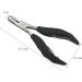 Heat Fusion Glue Keratin Bonding Micro Rings Removal Pliers for Hair Extensions hair plier hair extension plier (with 3mm and 5mm grooves) - Buy Online on GoSupps.com