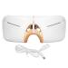 Eye massager eye massager heated vibration USB rechargeable migraine fatigue relief of 3 levels foldable eye treatment device