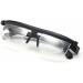 Shupsy Adjustable Starch Objective Glasses - Men's & Women's Zoom Reading Glasses with Variable Focus | Dioptria -6.0 to +3.0 - Black - Buy Online on GoSupps.com