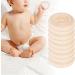 100 pcs 25mm Natural Wooden Baby Teething Rings - DIY Craft Accessories for Safe Teething - Buy Online on GoSupps.com