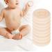 100pcs 25mm NR Wooden Ring Baby Teething Rings - DIY Craft Accessories - Buy Online on GoSupps.com