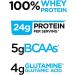 Rule 1 Whey Blend | 100% Whey Protein From Whey Concentrates Isolates & Hydrolysates | 24 Grams Protein 5 Grams BCAAs & 4 Grams Glutamine Per Serving (2LB Vanilla Ice Cream) Vanilla Ice Cream 2LB - Buy Online on GoSupps.com