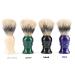 Premium Green Hair Shaving Brush | Bristle Safety Neck Sweep & Beard Grooming - International Shipping Available - Buy Online on GoSupps.com