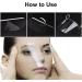 BNOYONERAS 30 Pieces Transparent Shower Shields with No Wrinkles Pin Clips Hairspray Shield Anti-Fog Visors for Hairstyling Cutting Fringing Hair Coloring - Buy Online on GoSupps.com