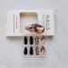 24 Pcs Halloween Press on Nails - MINGCHUN Black Matte Almond Acrylic Nail Art Tips | Ghost Design Full Cover Nails for Women & Girls - Buy Online on GoSupps.com