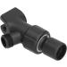 Universal Adjustable Black Shower Arm Holder for Hand Shower Head | Premium Quality & Easy Installation - Buy Online on GoSupps.com