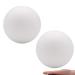 Crafare 2 Pack 8 Inch Large Foam Balls White Smooth for Wedding Holiday Christmas Crafts Making and School Projects DIY 2pc