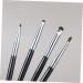 FOMIYES 4pcs Eyeliner Brush Wand Wooden Handle Horse Hair Small Eyeliner Brush Eye Makeup Tool - Buy Online on GoSupps.com