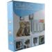 CEESC Cat Flap Door with 4 Way Lock - M Size 6.18 x 6.30 - White - Buy Online on GoSupps.com