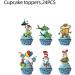 25 Pcs Cat in the Hat Cupcake Toppers Cake Topper Cake decoration for Boys and Girls - Buy Online on GoSupps.com