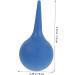 DOITOOL Clear Light Bulbs Ear Nose Cleaner Suction Syringe Rubber Air Blower - Blue Child Nasal Aspirator - Buy Online on GoSupps.com