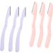 FRCOLOR 18 Pcs Eyebrow Razor Kit - Portable Eyebrow Trimmer & Facial Hair Shaver in Purple - Perfect for Grooming & Beauty Care - Buy Online on GoSupps.com