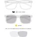 Eyekepper Transition Photochromic Reading Glasses - Oversized Large Frame +1.5 Clear for Comfortable Vision | International Shipping Available - Buy Online on GoSupps.com