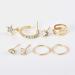 Missgrace Bohemian Rhinestone Earring Set for Women and Girls - Style 3 - Buy Online on GoSupps.com