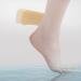 4 Pairs Silicone Heel Cushions - Self-Adhesive Inserts for Too Large Shoes & High Heels - Skin Color - Buy Online on GoSupps.com
