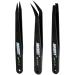 Misppro 3 Pieces Antistatic Tweezers Set - Essential Tools for Electronics Jewelry & Watch Repair | International Shipping Available - Buy Online on GoSupps.com