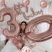 Rose Gold Happy 30th Birthday Balloons Set for Women - Includes Number 30 Balloons, Confetti Balloons, and Latex Balloons - 40 Inches - Buy Online on GoSupps.com