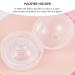 Toyandona 10-Pack Silicone Pacifier Storage Box - Dustproof Transparent Case for Newborn Binkies & Toddler Pacifiers - Buy Online on GoSupps.com