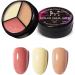 Hot Nail Manicure Soak Off Gel Easy To Use At Will Pre Gel Painting Gel Three-color Solid Canned Gel(04) - Buy Online on GoSupps.com