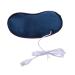 Microwave Eye Mask Electric USB Heating Eye Mask Steam Eye Mask Adjustable Temperature Warm Eye Massage (Blue) Travel Sleeping Mask Sleeping Mask Sleep Mask Sleep Mask Sleep Mask