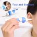 Premium Electric Ear Wax Remover - Safe Effective Ear Cleaner for Babies Kids & Adults | Removable Silicone Tips - Buy Online on GoSupps.com