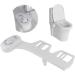 Non-Electric Bidet Sprayer - Self-Cleaning Toilet Attachment with Single Nozzle (G1/2) - White | International Shipping Available - Buy Online on GoSupps.com
