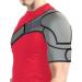 Shoulder Brace for Pain Relief Support for Torn Rotator Cuff Adjustable Compression Sleeve for Women Men Shoulder Brace Stability Strap (Gray Large) Large Gray