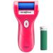 Emjoi Micro-Pedi Callus Remover w/Bonus Replacement Rollers (Pink)