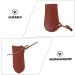 Zerodeko 1pc Frying Pan Handle Cover Oven Glove Oven Mittens Rubber Pot Handle Camping Cookware Hot Pot Grip Camping Griddle Hot Handle Oven Mitts Skillet Handle Covers Wok Leather Sleeve - Buy Online on GoSupps.com