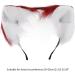 TQUXNGA Handmade Cartoon Foxes Ear Hair Hoop Woman Halloween Makeup Headband for Carnivals Cosplay Hair Accessories 11 - Buy Online on GoSupps.com