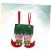 RORPOIR Christmas Candy Bag Santa Claus Goodie Bags Candy Bag for Christmas Bag for Red Handbag Red Medium - Buy Online on GoSupps.com