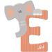 Buy Sevi 83005 Multicoloured Letter E Elephant - 10 x 7.5 cm | International Shipping Available - Buy Online on GoSupps.com