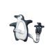 Bickiepegs Peggie the Penguin Sensory Bite Toy | Dental Aid for Babies & Toddlers | Front Gray & White Clip-On Teether - Buy Online on GoSupps.com