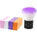 Housoutil 1 Set Nail Art Brush Manicure Kit Mushroom Cleaning Brush Headbands for Lash Extensions Nail Dust Collector Buffing Block Sanding Nail Gel Nails Gel Sponge Purple High Elasticity 6.3x2.7cm Purple - Buy Online on GoSupps.com