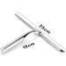 Stainless Steel Glass Scraper All Purpose Shower Squeegee Shower Window Shower Wiper Shower Cleaner - Buy Online on GoSupps.com