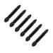 WOONEKY 50pcs Eye Shadow Applicator Women Eyeshadow Brush Makeup Eyeshadow Brush Eyeshadow Brush Kit Black