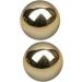 Frcolor Brass Gymnastics Balls - Portable Handballs for Massage & Fitness | Set of 4 Handwritten Solid Metal Exercise Balls - Buy Online on GoSupps.com