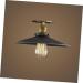 Housoutil Vintage Ceiling Light Balcony Light Retro Light Ceiling Lamp Single Head Metal Lamp - Buy Online on GoSupps.com
