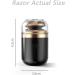 Capsule Shaver Mini Portable Shaver Mini Portable Electric Shaver Washable Automatic Men's Electric Shaver Type-C Charging (Black) - Buy Online on GoSupps.com