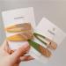 Geometric Green Hair Clips for Women - Stylish Wooden Hair Accessories - Buy Online on GoSupps.com