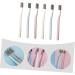 Plafope 6-Pack Manual Toothbrushes for Adults - Stiff Brush for Superior Tooth Cleaning & Oral Hygiene - Buy Online on GoSupps.com