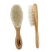 3pcs Vintage Mustache Bamboo Brushes for Babies - Natural & Eco-Friendly Care - Buy Online on GoSupps.com